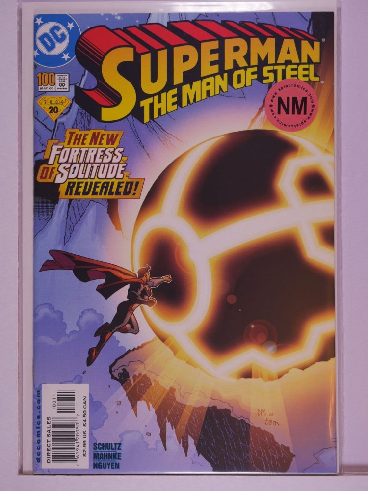 SUPERMAN THE MAN OF STEEL (1991) Volume 2: # 0100 NM