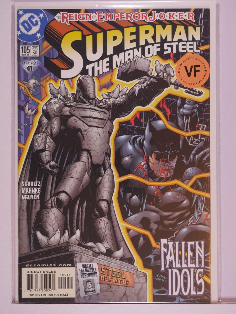 SUPERMAN THE MAN OF STEEL (1991) Volume 2: # 0105 VF