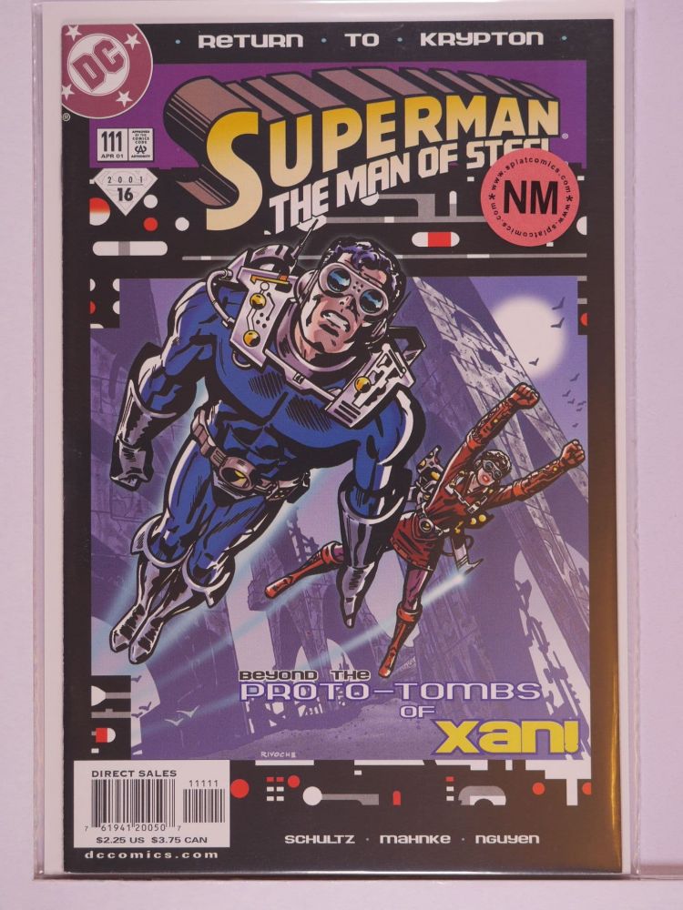 SUPERMAN THE MAN OF STEEL (1991) Volume 2: # 0111 NM