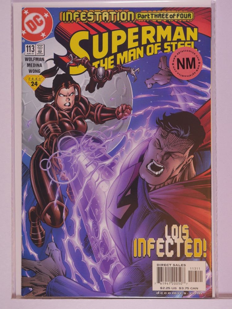 SUPERMAN THE MAN OF STEEL (1991) Volume 2: # 0113 NM