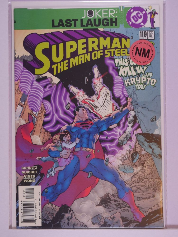 SUPERMAN THE MAN OF STEEL (1991) Volume 2: # 0119 NM