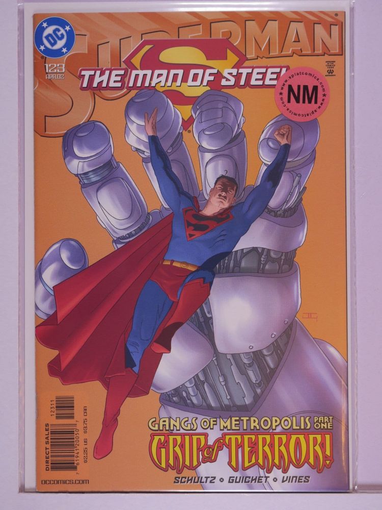 SUPERMAN THE MAN OF STEEL (1991) Volume 2: # 0123 NM