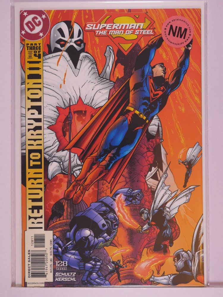 SUPERMAN THE MAN OF STEEL (1991) Volume 2: # 0128 NM