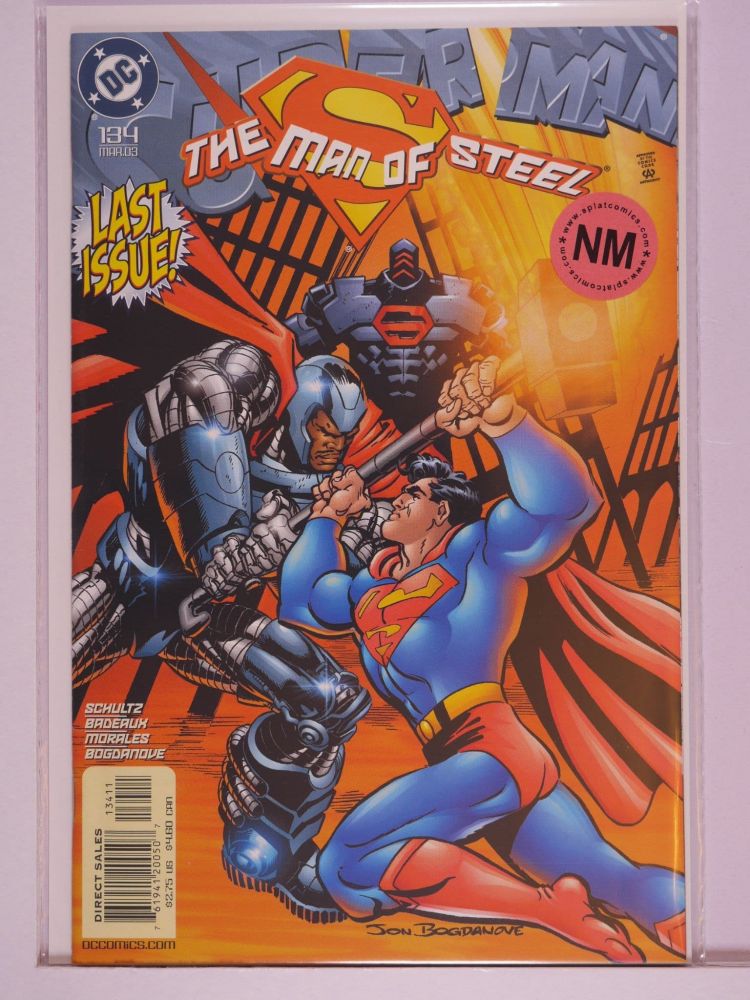 SUPERMAN THE MAN OF STEEL (1991) Volume 2: # 0134 NM