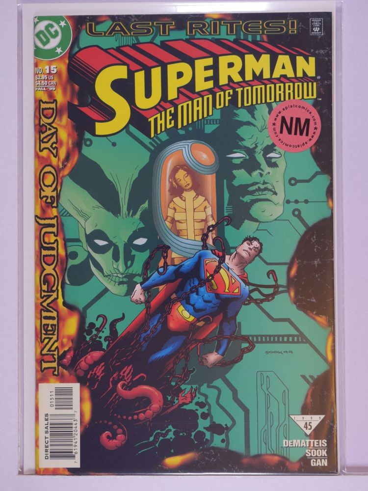 SUPERMAN THE MAN OF TOMORROW (1995) Volume 1: # 0015 NM