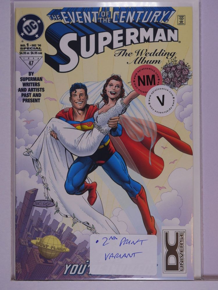 SUPERMAN THE WEDDING ALBUM (1996) Volume 1: # 0001 NM 2ND PRINT VARIANT