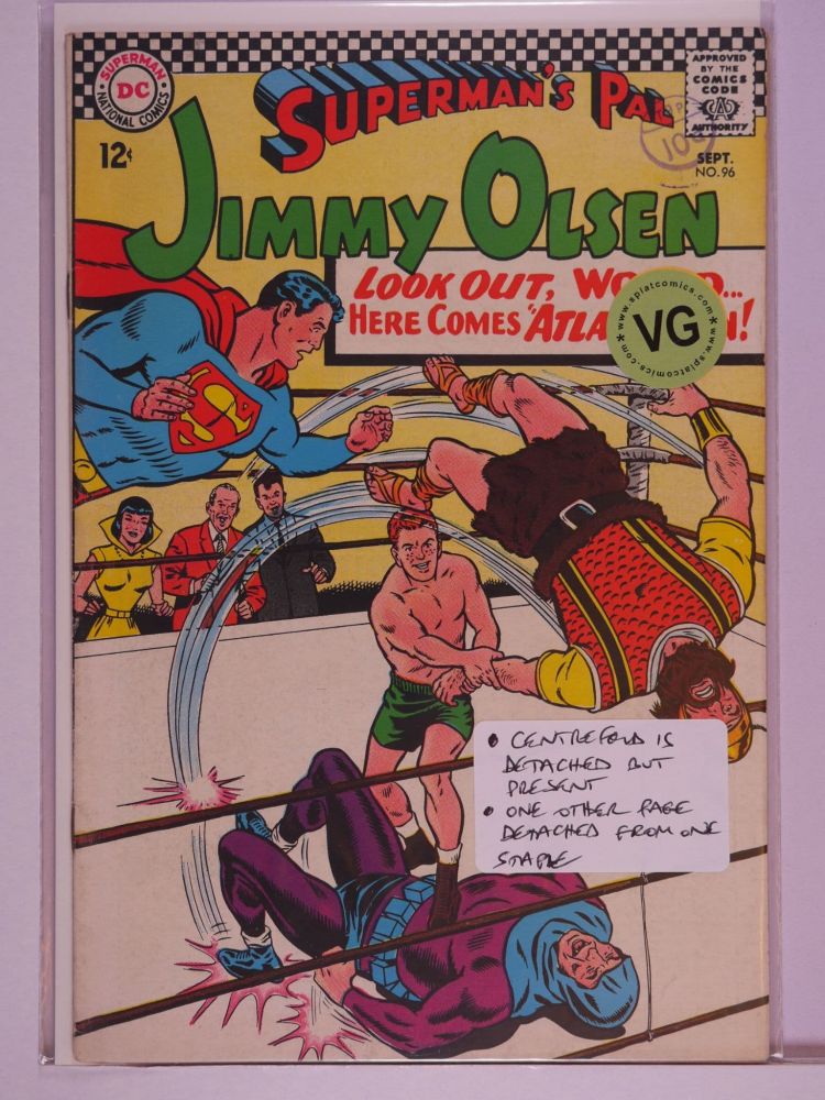 SUPERMANS PAL JIMMY OLSEN (1954) Volume 1: # 0096 VG