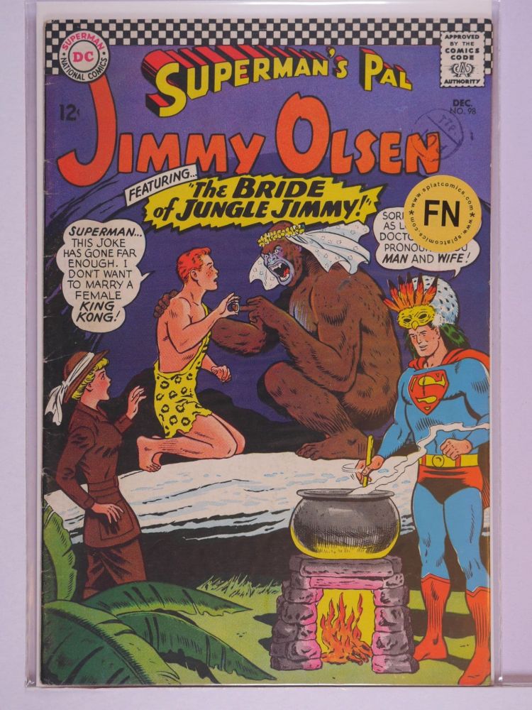 SUPERMANS PAL JIMMY OLSEN (1954) Volume 1: # 0098 FN