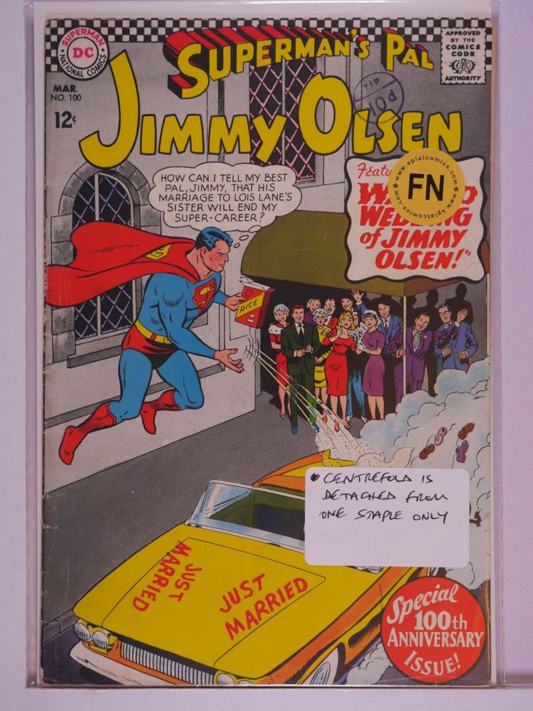 SUPERMANS PAL JIMMY OLSEN (1954) Volume 1: # 0100 FN