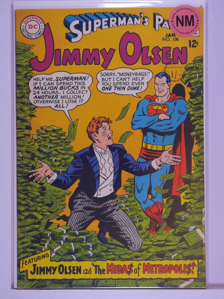 SUPERMANS PAL JIMMY OLSEN (1954) Volume 1: # 0108 NM