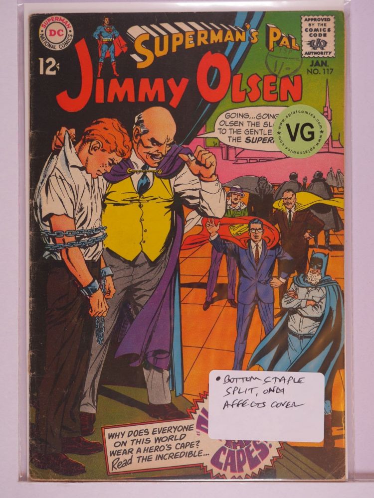 SUPERMANS PAL JIMMY OLSEN (1954) Volume 1: # 0117 VG