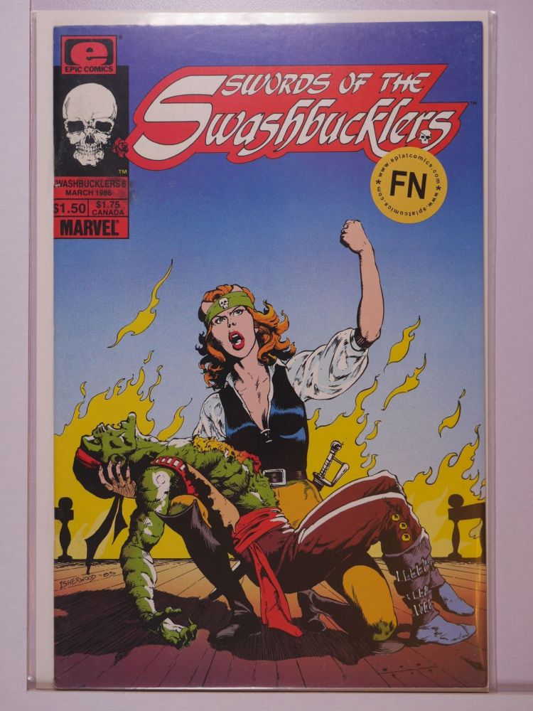 SWORDS OF THE SWASHBUCKLERS (1985) Volume 1: # 0006 FN