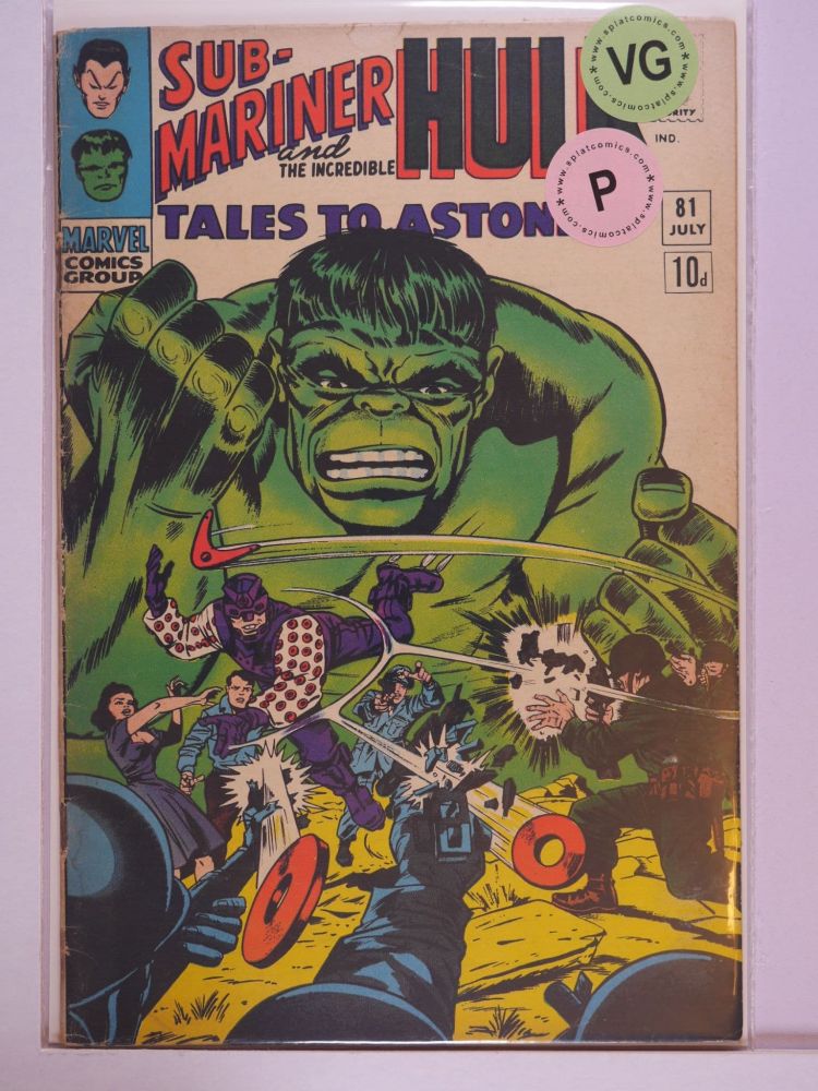 TALES TO ASTONISH (1959) Volume 1: # 0081 VG PENCE