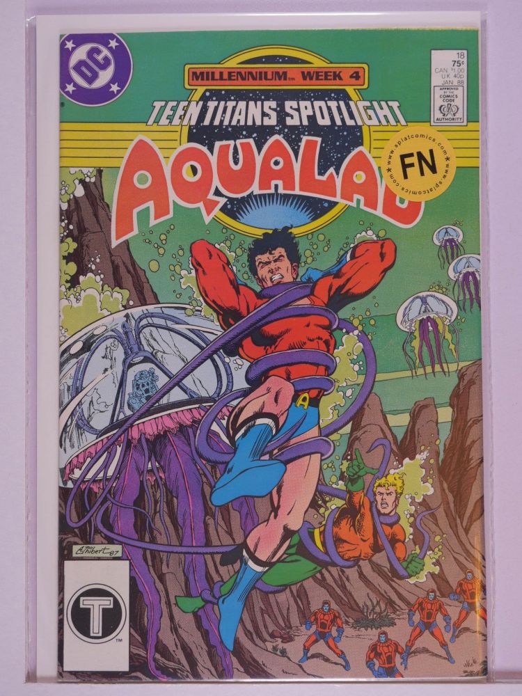 TEEN TITANS SPOTLIGHT (1986) Volume 1: # 0018 FN