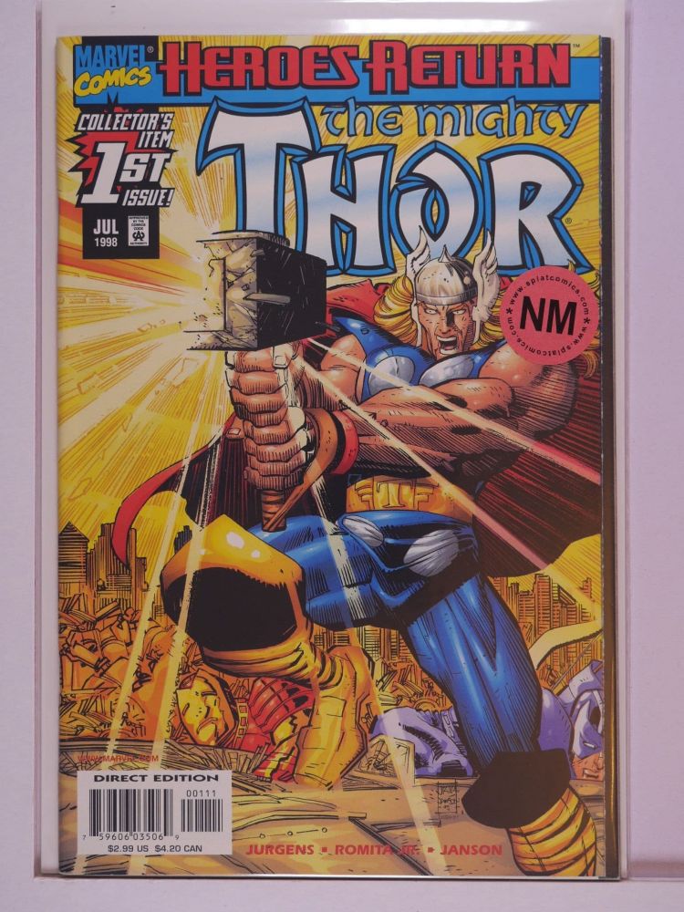 THOR (1998) Volume 2: # 0001 NM