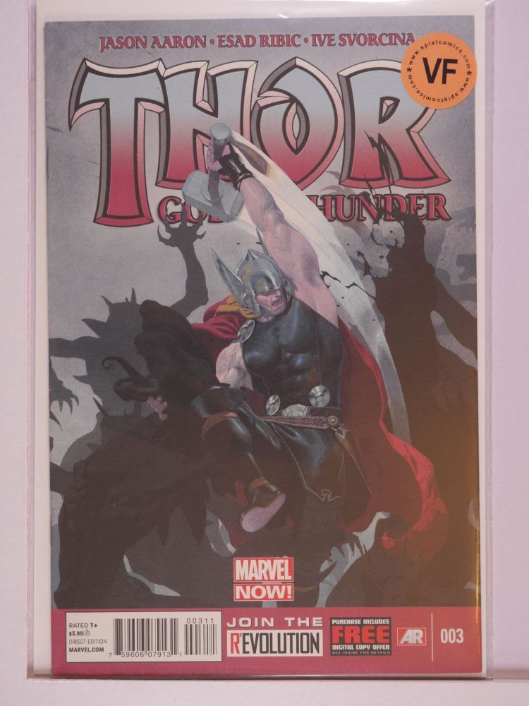 THOR GOD OF THUNDER (2013) Volume 1: # 0003 VF