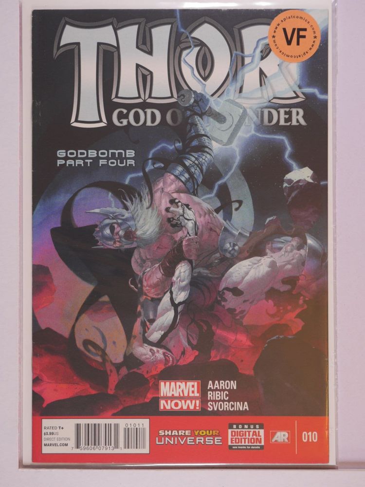 THOR GOD OF THUNDER (2013) Volume 1: # 0010 VF