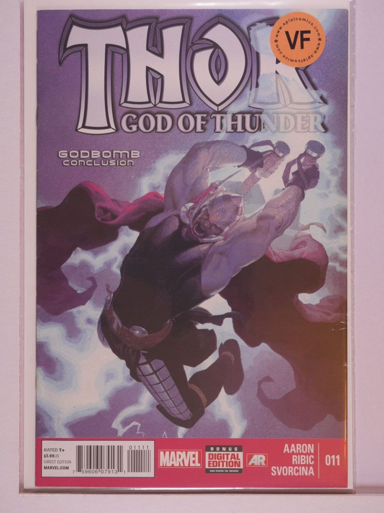 THOR GOD OF THUNDER (2013) Volume 1: # 0011 VF