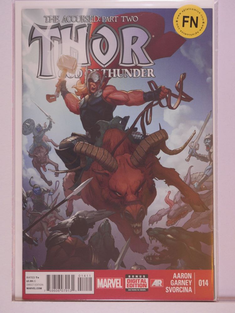 THOR GOD OF THUNDER (2013) Volume 1: # 0014 FN