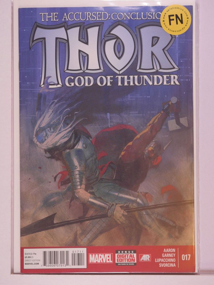 THOR GOD OF THUNDER (2013) Volume 1: # 0017 FN