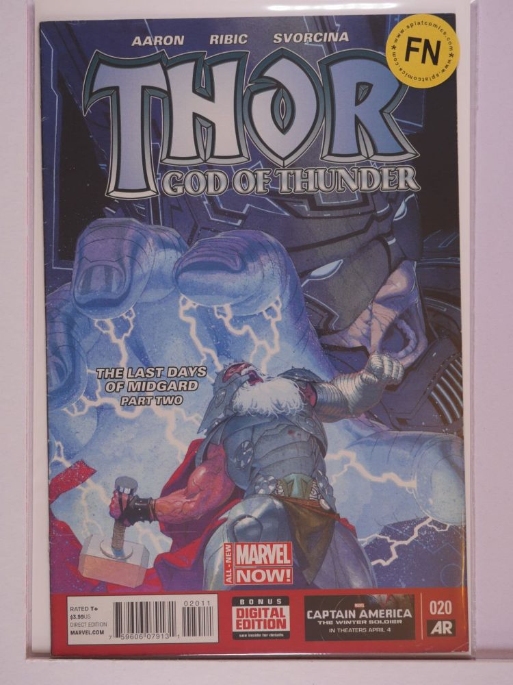 THOR GOD OF THUNDER (2013) Volume 1: # 0020 FN