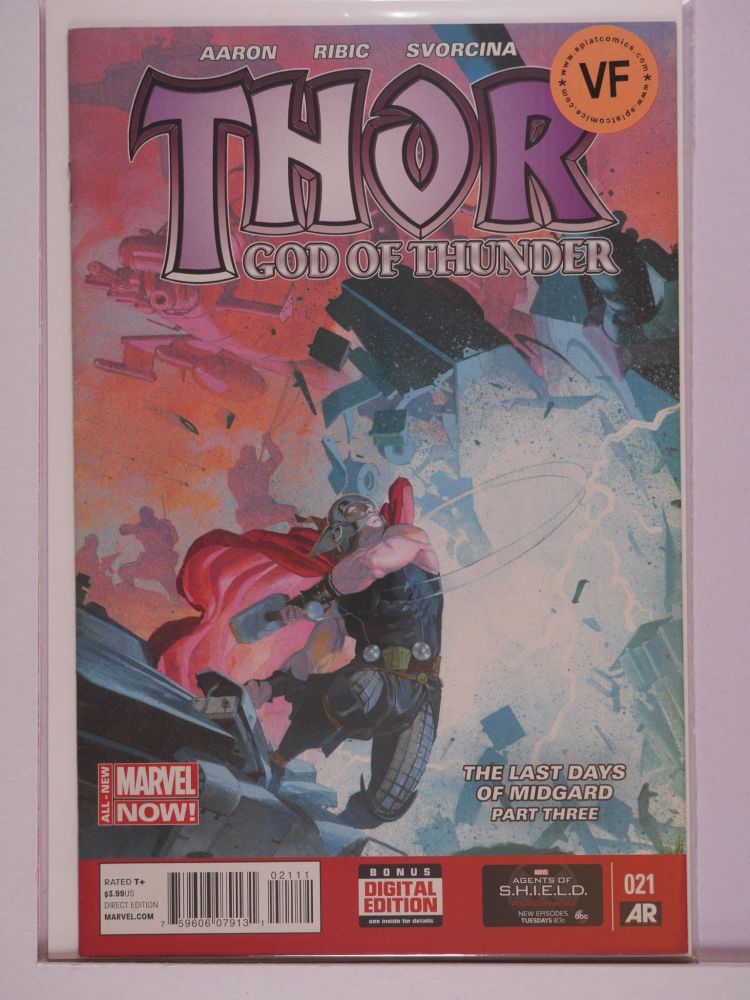 THOR GOD OF THUNDER (2013) Volume 1: # 0021 VF