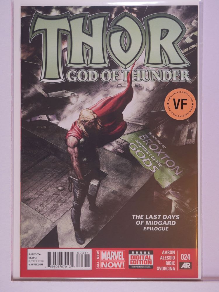 THOR GOD OF THUNDER (2013) Volume 1: # 0024 VF