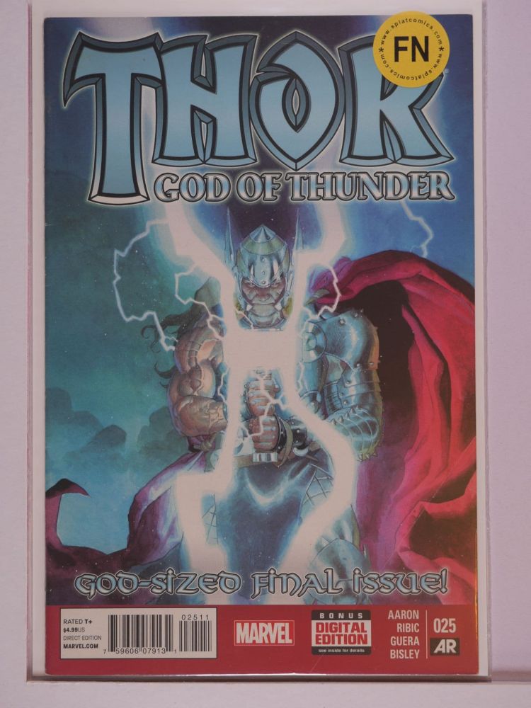 THOR GOD OF THUNDER (2013) Volume 1: # 0025 FN