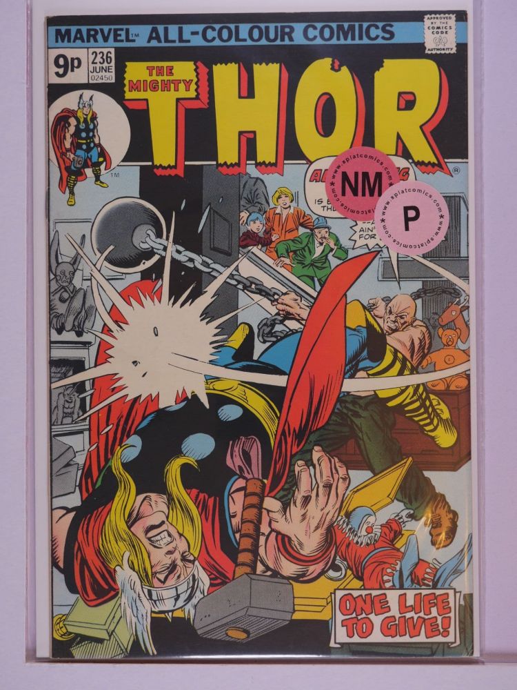 THOR JOURNEY INTO MYSTERY (1952) Volume 1: # 0236 NM PENCE