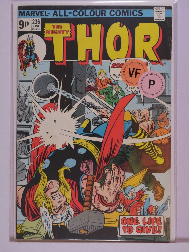 THOR JOURNEY INTO MYSTERY (1952) Volume 1: # 0236 VF PENCE