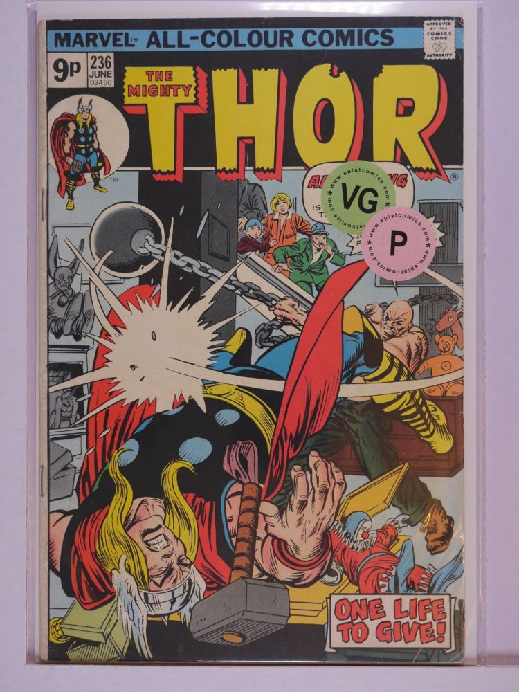 THOR JOURNEY INTO MYSTERY (1952) Volume 1: # 0236 VG PENCE