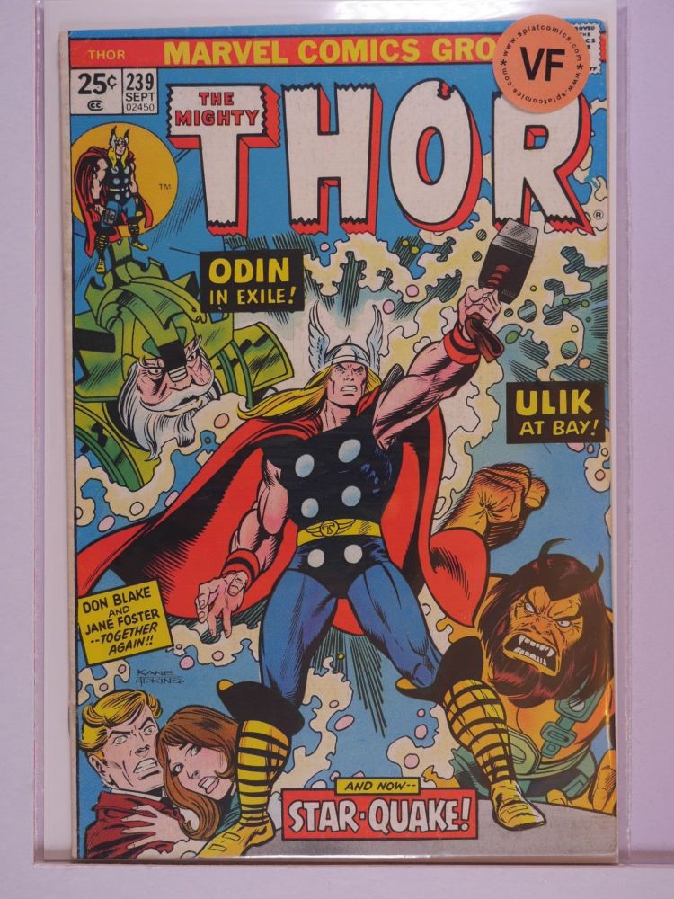 THOR JOURNEY INTO MYSTERY (1952) Volume 1: # 0239 VF