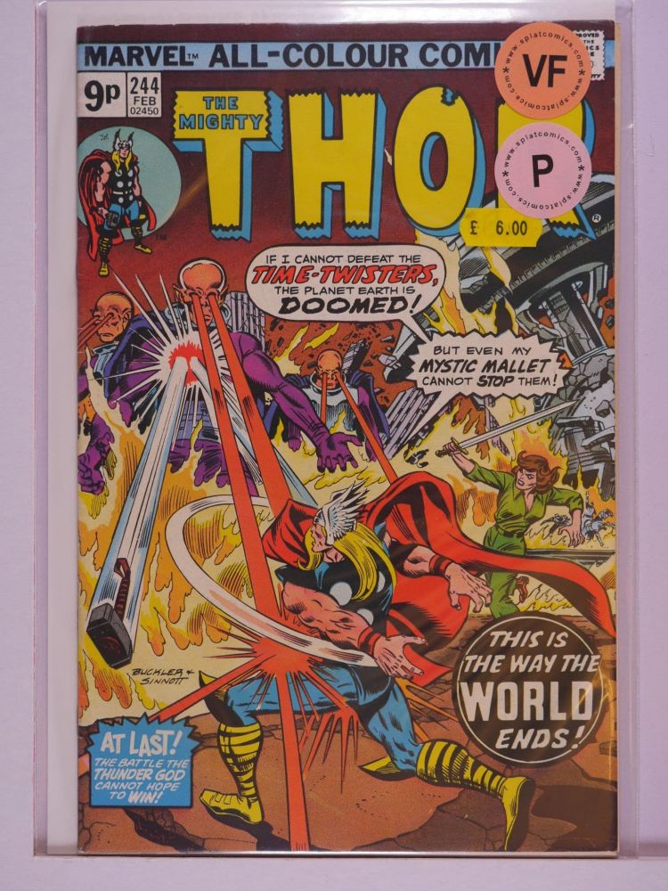 THOR JOURNEY INTO MYSTERY (1952) Volume 1: # 0244 VF PENCE