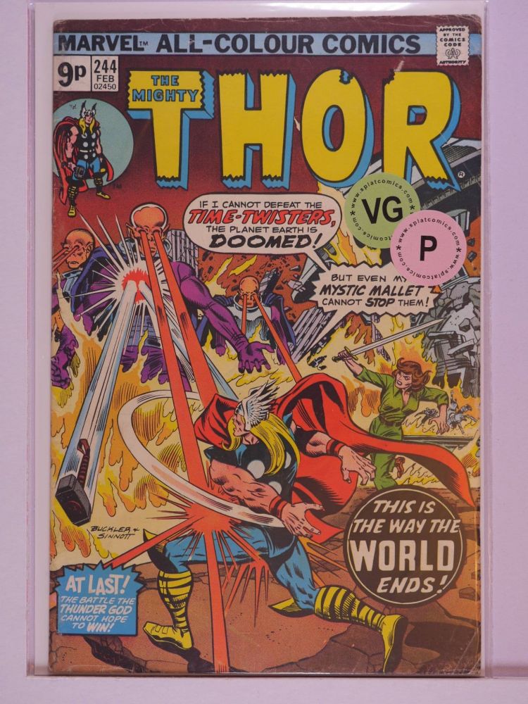 THOR JOURNEY INTO MYSTERY (1952) Volume 1: # 0244 VG PENCE