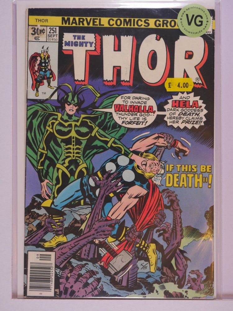 THOR JOURNEY INTO MYSTERY (1952) Volume 1: # 0251 VG