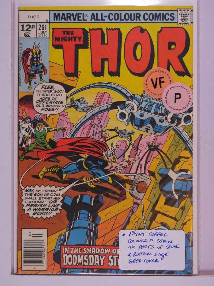 THOR JOURNEY INTO MYSTERY (1952) Volume 1: # 0261 VF PENCE