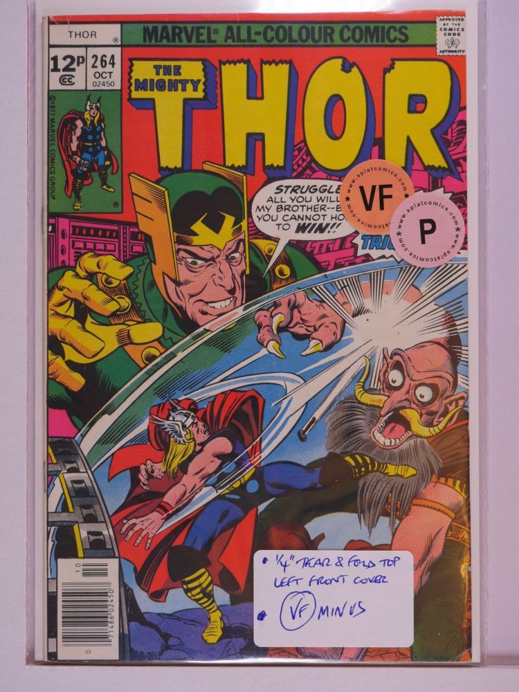 THOR JOURNEY INTO MYSTERY (1952) Volume 1: # 0264 VF PENCE