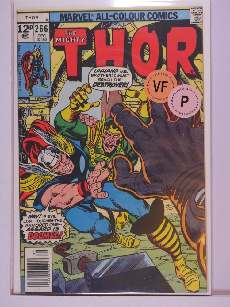 THOR JOURNEY INTO MYSTERY (1952) Volume 1: # 0266 VF PENCE