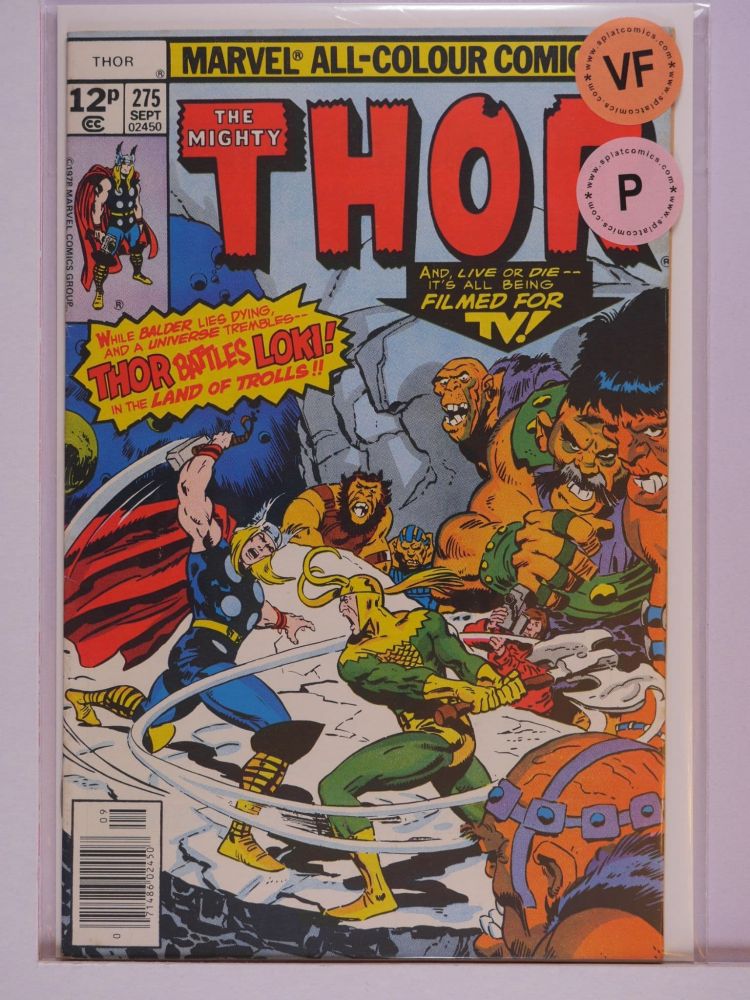 THOR JOURNEY INTO MYSTERY (1952) Volume 1: # 0275 VF PENCE