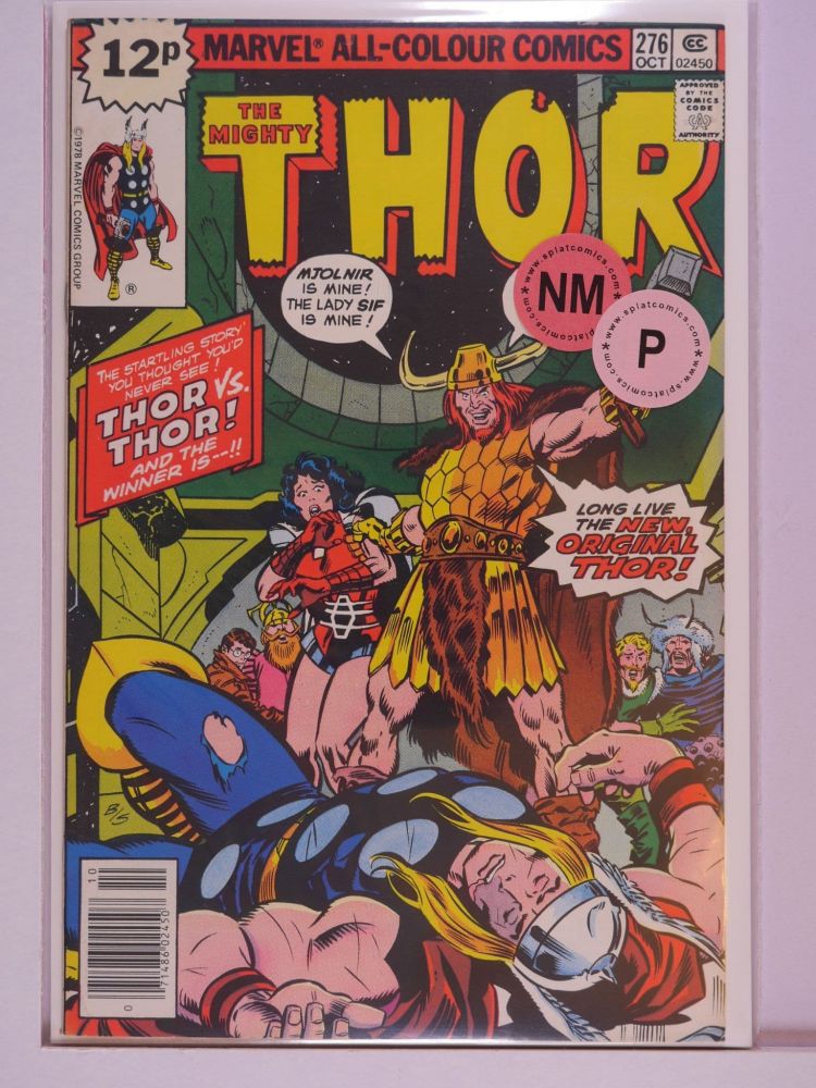 THOR JOURNEY INTO MYSTERY (1952) Volume 1: # 0276 NM PENCE