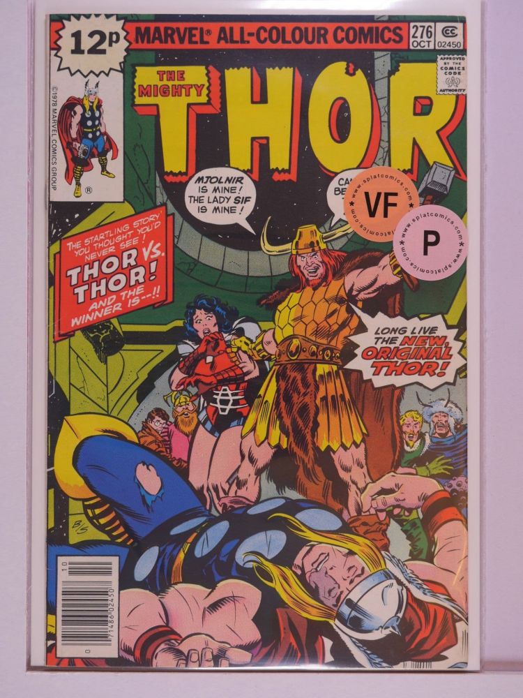 THOR JOURNEY INTO MYSTERY (1952) Volume 1: # 0276 VF PENCE