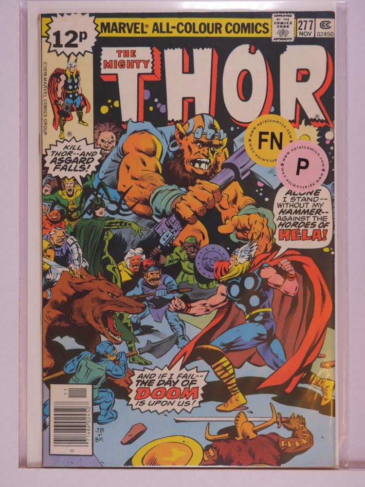 THOR JOURNEY INTO MYSTERY (1952) Volume 1: # 0277 FN PENCE