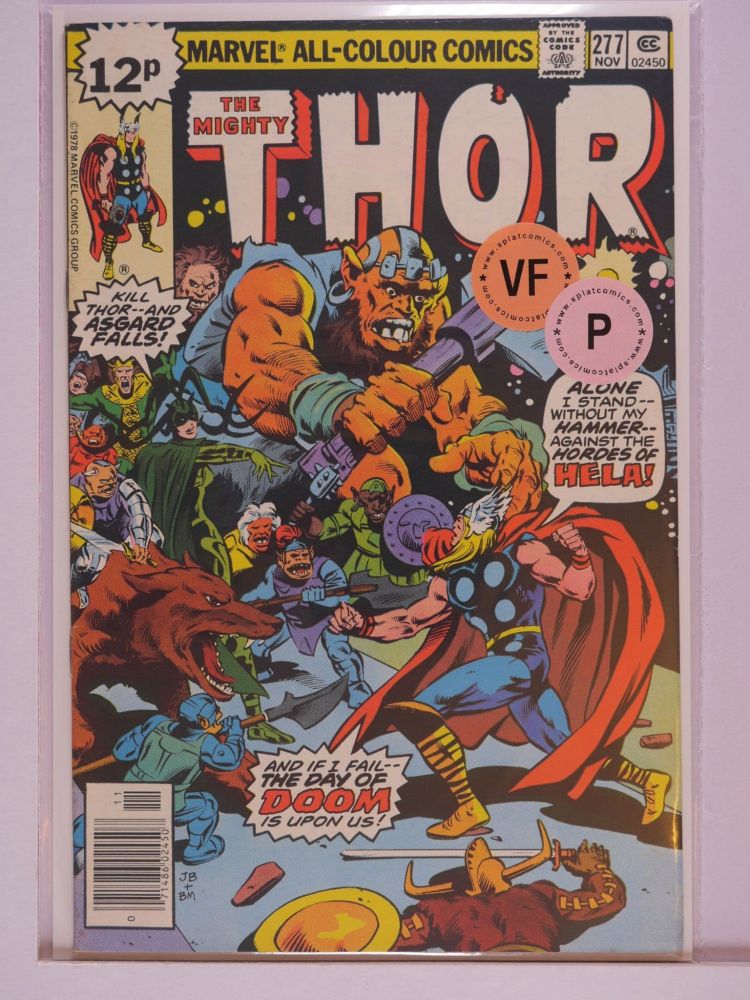 THOR JOURNEY INTO MYSTERY (1952) Volume 1: # 0277 VF PENCE