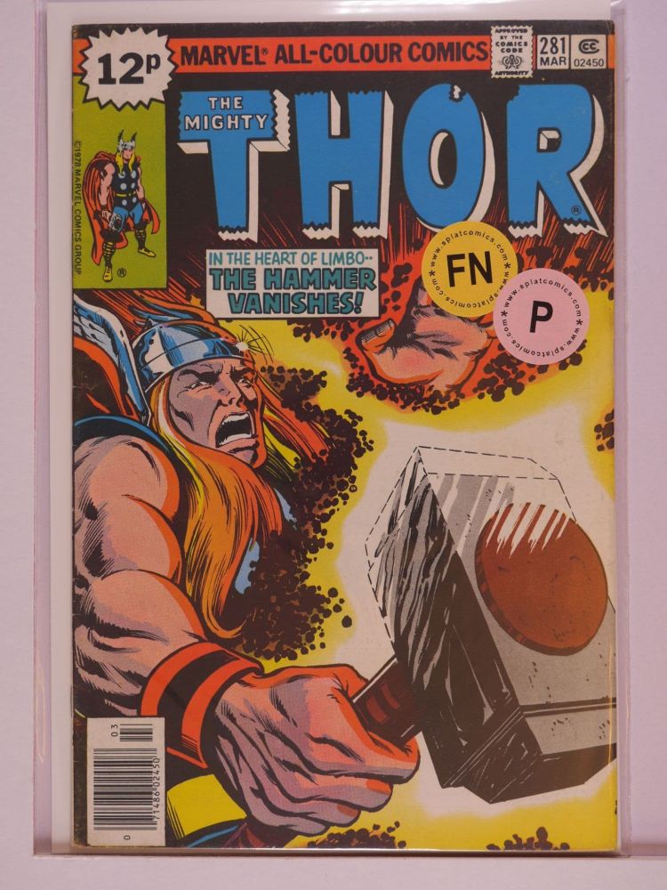 THOR JOURNEY INTO MYSTERY (1952) Volume 1: # 0281 FN PENCE