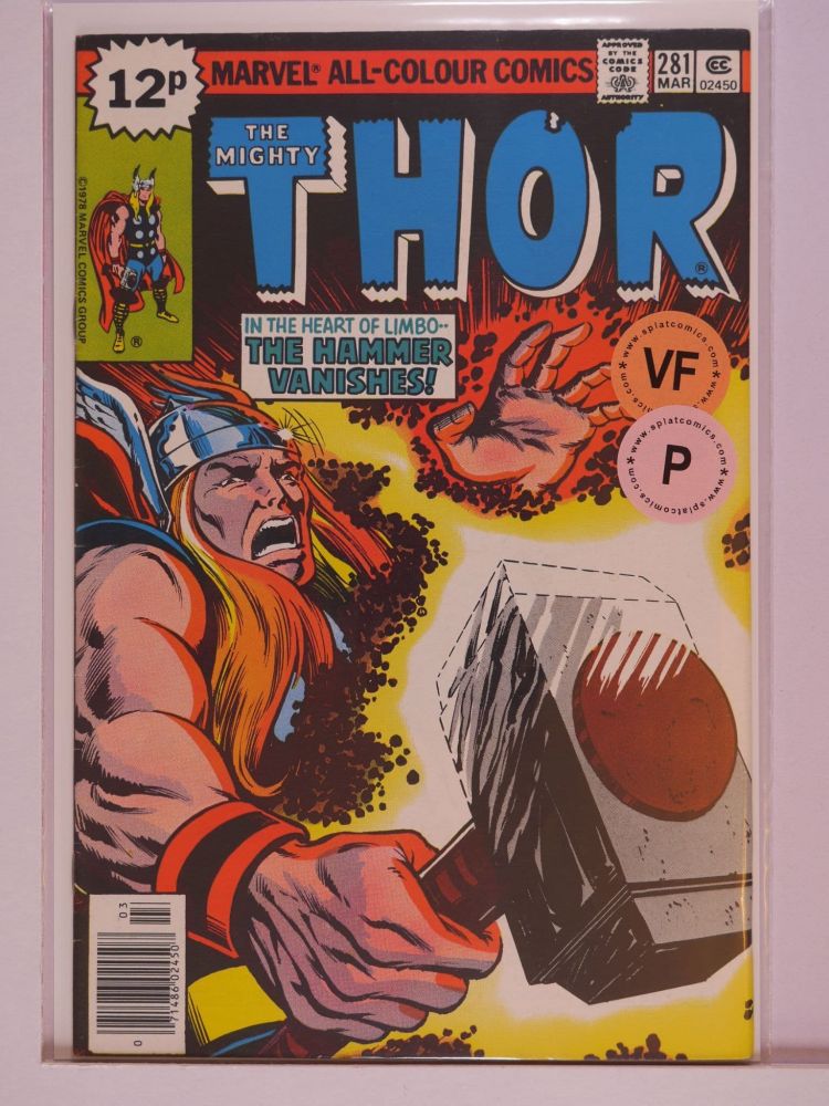 THOR JOURNEY INTO MYSTERY (1952) Volume 1: # 0281 VF PENCE