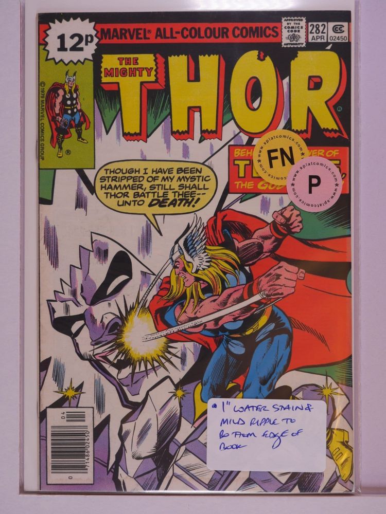 THOR JOURNEY INTO MYSTERY (1952) Volume 1: # 0282 FN PENCE