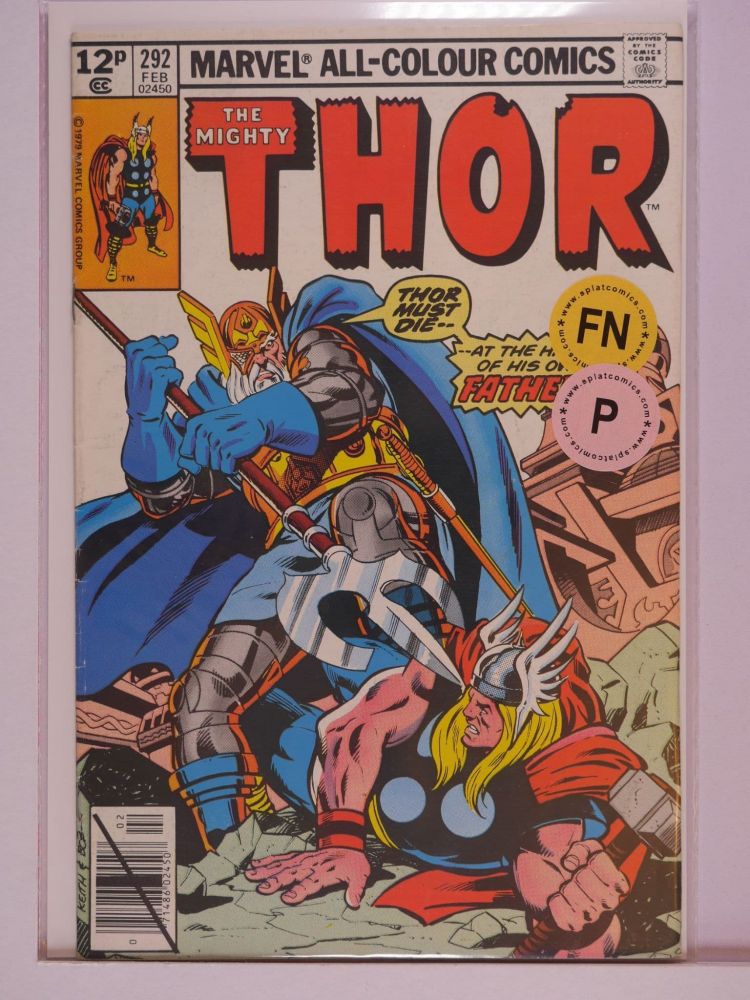 THOR JOURNEY INTO MYSTERY (1952) Volume 1: # 0292 FN PENCE