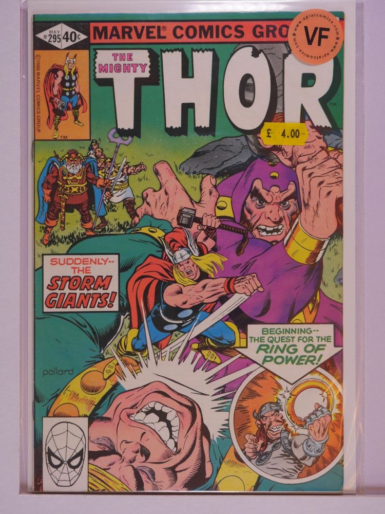 THOR JOURNEY INTO MYSTERY (1952) Volume 1: # 0295 VF