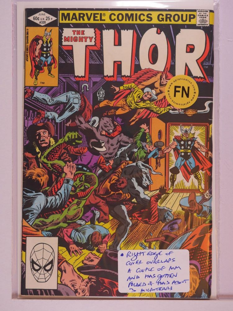 THOR JOURNEY INTO MYSTERY (1952) Volume 1: # 0320 FN