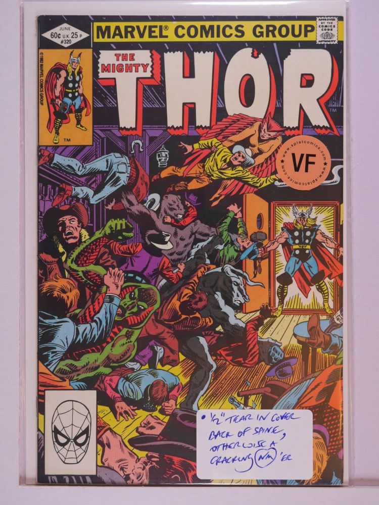 THOR JOURNEY INTO MYSTERY (1952) Volume 1: # 0320 VF